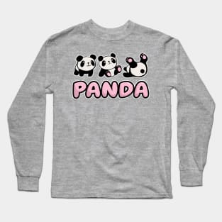 Panda Long Sleeve T-Shirt